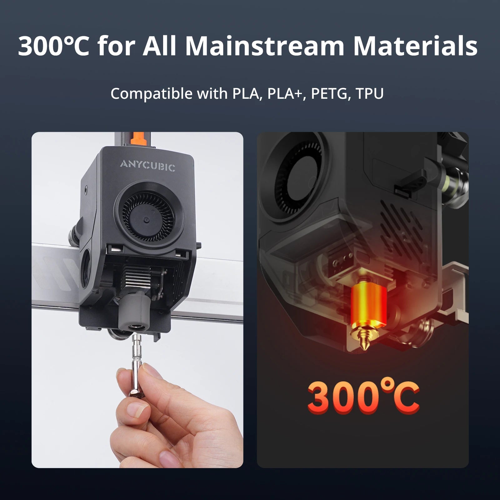 Kobra 3 Max 3D Printer with up to 600Mm/S Print Speed Massive Build Volume 500*420*420Mm Smart APP Control 3D Printer